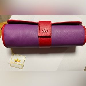 Leather jewelry tool for travel. Baekgaard brand